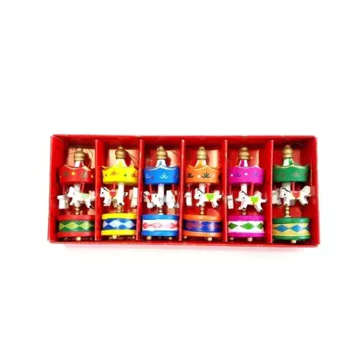 Dekoratif 6 lı Renkli Mini Atlı Karınca
