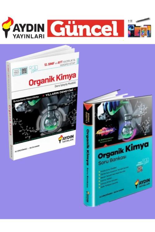 Aydın Yayınları 2025 Organik Kimya Soru-Organik Kimya Ders Anlatım Föyü+Tablet Kalemi