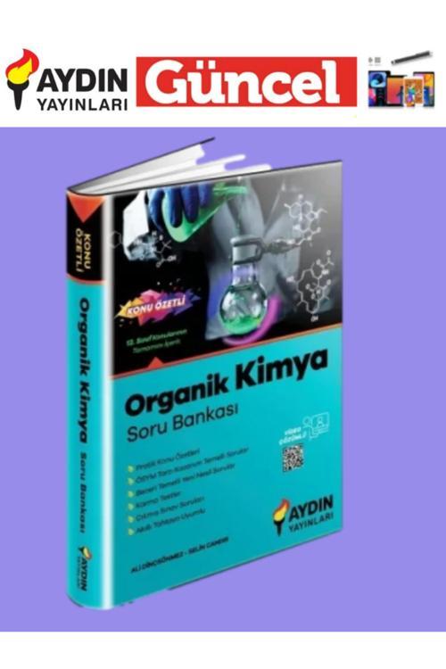 Aydın Yayınları 2025 Organik Kimya Video Çözümlü Soru Bankası+Android Kalem