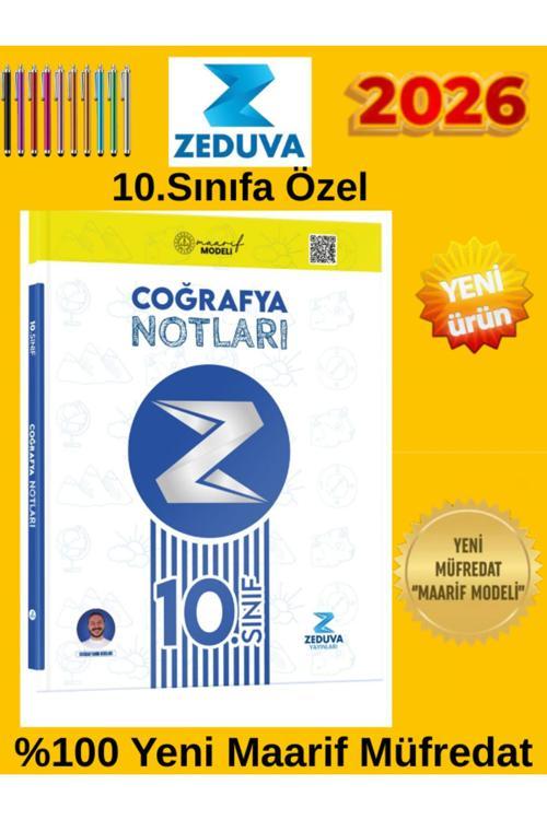 10.Sınıf Coğrafyanın Notları %100 Yeni Maarif Müfredat Konu Anlatımı+Android Kalem