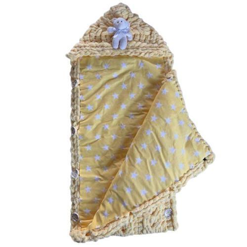 - Gül 5142 0674 El Örgüsü Puffy İplik Kundak Bebek Battaniyesi / 0 - 2 Yaş