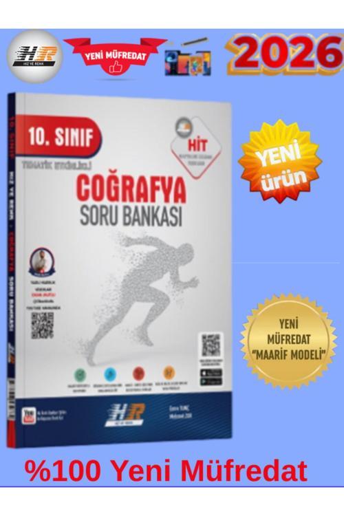 Hız Ve Renk Hit Coğrafya %100 Yeni Maarif Müfredat Soru+Kalem(Yeni Ürün)