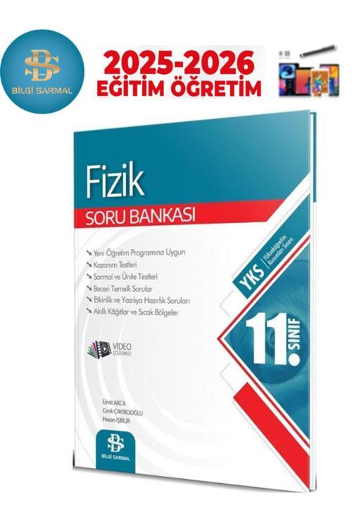 Bilgi Sarmal 2025-2026 11.Sınıf Fizik Video Çözümlü Soru Bankası+Android Kalem