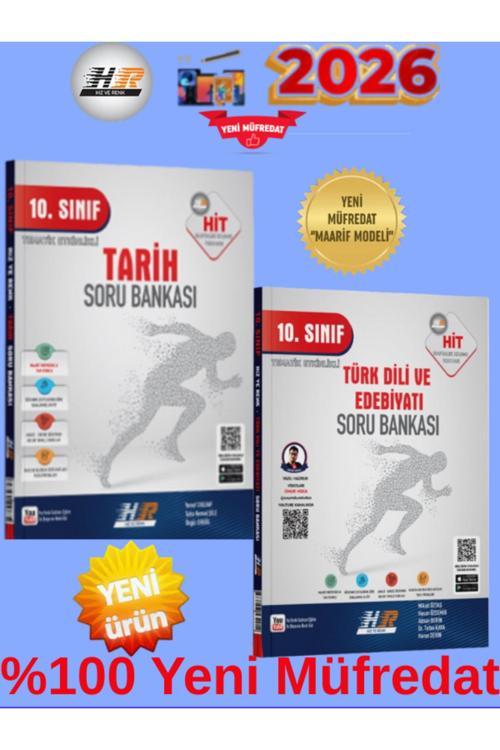 Hız Ve Renk Hit T.Dili Edb-Tarih %100 Yeni Maarif Müfredat Soru Bankası+Kalem(Yeni Ürün)