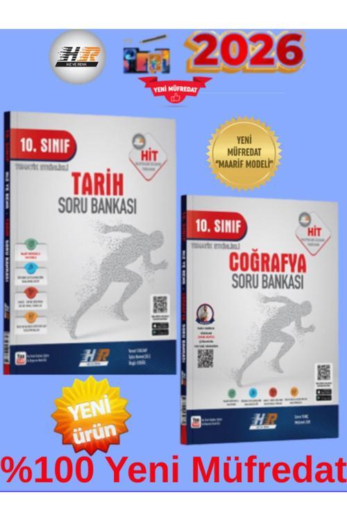 Hız Ve Renk Hit Tarih-Coğrafya %100 Yeni Maarif Müfredat Soru Bankası+Kalem(Yeni Ürün)
