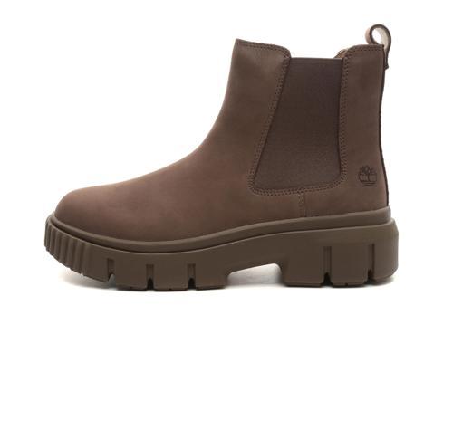 B0A2FK2EM51-R Timberland Greyfield Mıd Chelsea Boot Kadın Bot Ve &Ccedil;izme Kahve