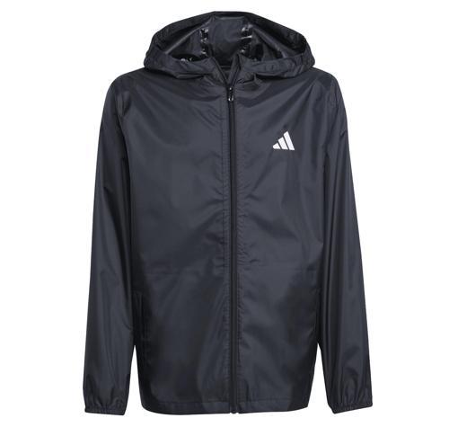 JL9046-C adidas J Raın Jkt &Ccedil;ocuk Yağmurluk-R&uuml;zgarlık Siyah