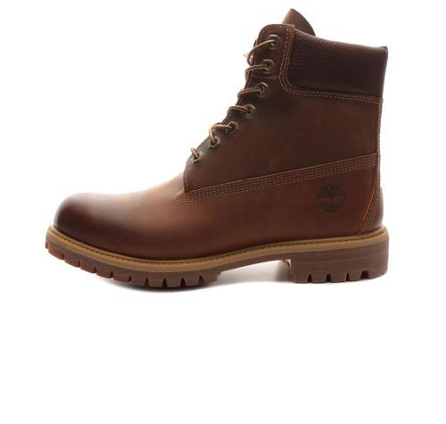 B1270942141-R Timberland Premium 6 Inch Lace Up Waterp Erkek Bot Ve &Ccedil;izme Kahve