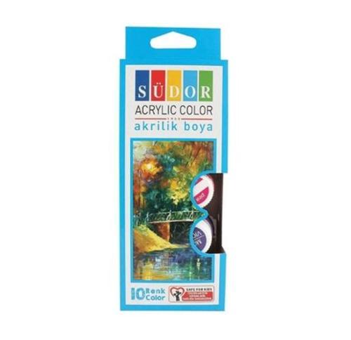 Akrilik Boya Seti Şişe 10x15 ml - 3 adet