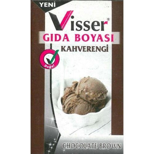 Visser Toz Gıda Boyası Kahverengi - 2 adet