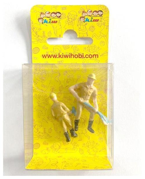 Kiwi Maket İşçi Figürü Çift 4Cm - 2 paket