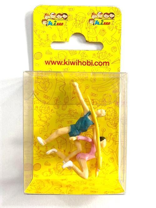 Kiwi Maket Sporcu Figürü Çift 1/42 4Cm - 2 paket