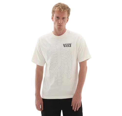 000PJTC9F1-R Vans Mte Ribcage Reversible Ss Tee Erkek T-Shirt Beyaz
