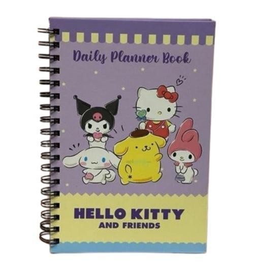 Daily Hello Kıtty And Frıends Planlama Defteri Spiralli 17X24cm