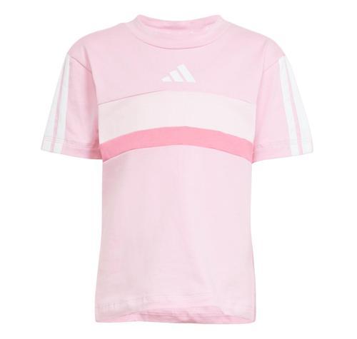 JI6211-C adidas Lk 3S Tıb T &Ccedil;ocuk T-Shirt Pembe