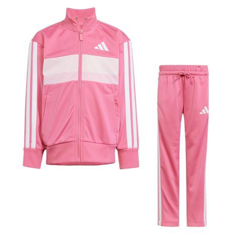 JI6208-C adidas Lk 3S Tıb Ts &Ccedil;ocuk Eşofman Takımı Pembe