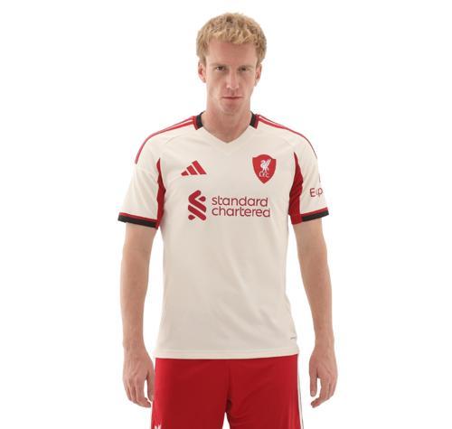 JV6487-E adidas Lfc Liverpool Fc 25-26 Deplasman Erkek Forma Beyaz