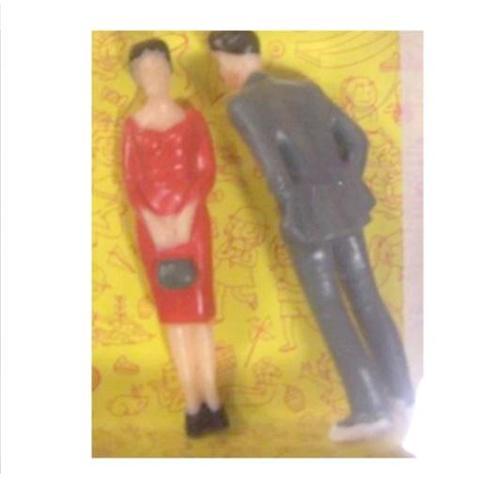 Kiwi Maket İnsan Çift 1/25 7,5Cm - 2 paket