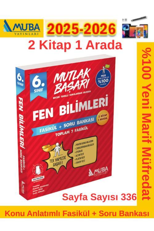 Muba Yayınları Mutlak Başarı 6.Sınıf Fen Konu Anlatımlı Fasikül+Soru Bankası Seti+Android Kalem