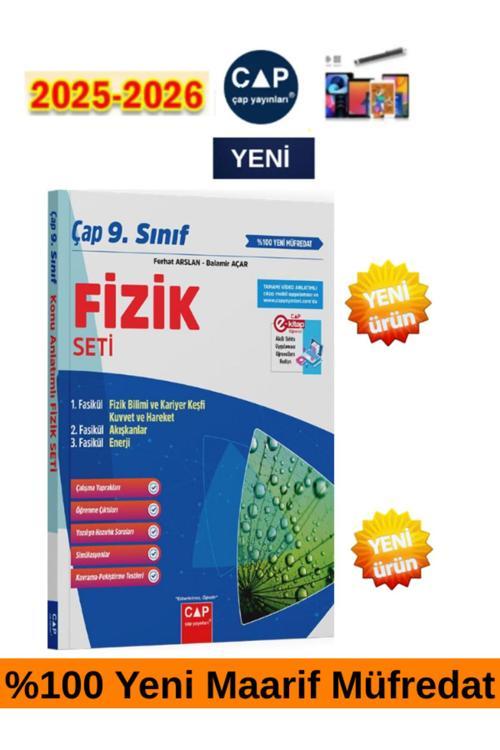 2025-2026 9.Sınıf Fizik %100 Yeni Müfredat Fasikül Konu Anlatımlı Etkinlikli Soru Bankası+Kalem