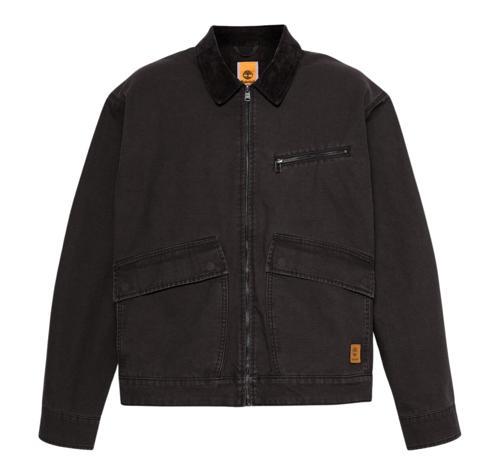B0A5TGF0011-R Timberland Strafford Washed Canvas Jacket Erkek Ceket Siyah