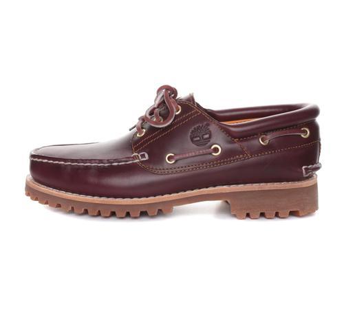 B0500096481-R Timberland Authentics 3 Eye Classic Erkek Spor Ayakkabı Bordo