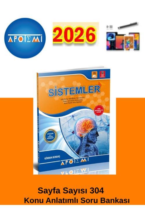 25-26 Apotemi Biyoloji Sistemler Konu Özetli Soru Bankası+Android Kalem