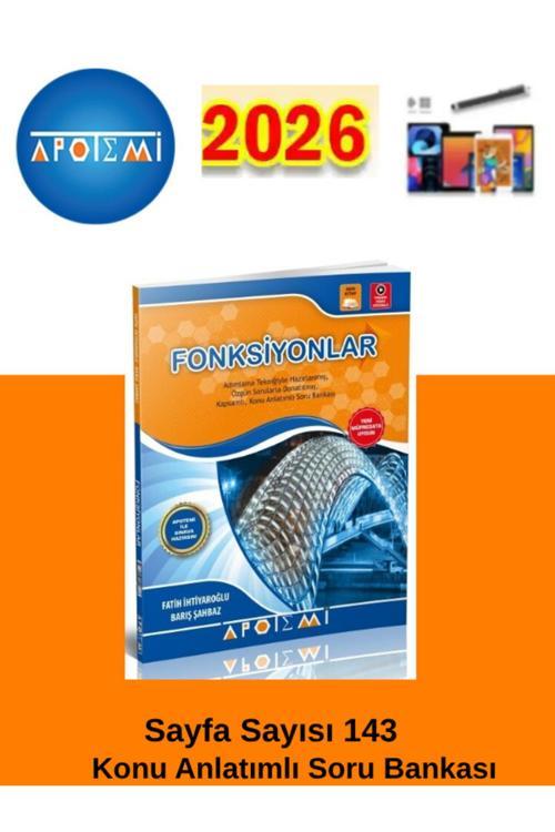 25-26 Apotemi Fonksiyonlar Konu Özetli Soru Bankası+Android Kalem