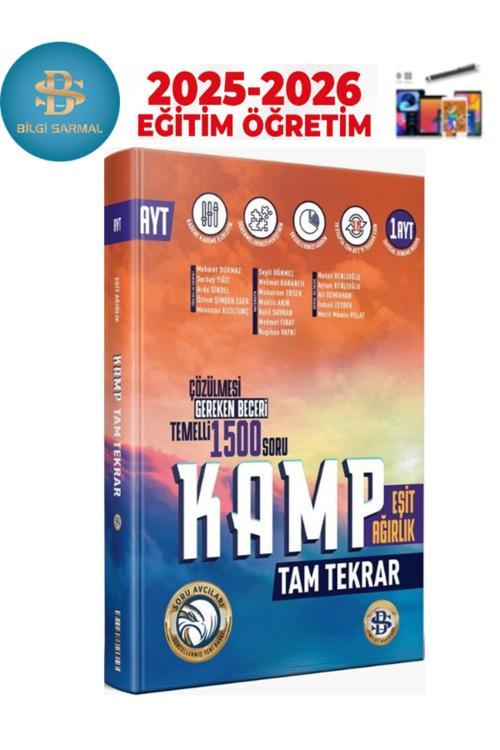 Bilgi Sarmal 2025-2026 Ayt Eşit Ağırlık Tam Tekrar Kamp+Android Kalem