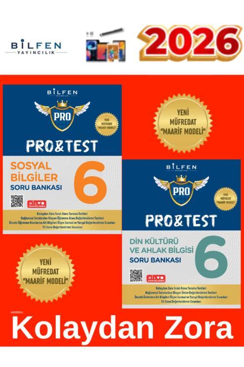 2026 6.Sınıf Protest Sosyal Bilgiler-Din %100 Yeni Maarif Müfredat Soru Bankası+Tablet Kalem