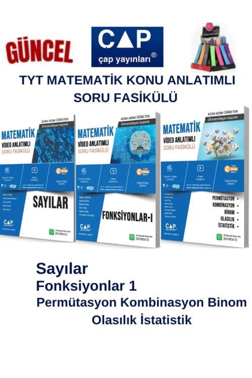 Güncel Tyt Matematik Sayılar-Fonksiyonlar 1-Permütasyon-Konu Anlatımlı Soru Fasikül+Kalemlik