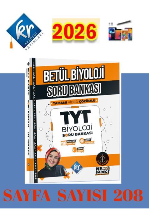 Kr Akademi 2025-2026 Müfredat Betül Biyoloji Tyt Biyoloji Soru Bankası