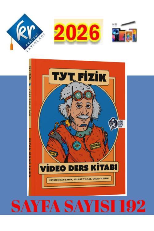 Kr Akademi 2025-2026 Müfredat Ertan Sinan Şahin Tyt Fizik Video Ders Kitabı