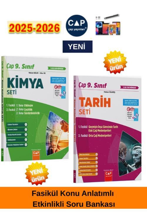 9.Sınıf Kimya-Tarih %100 Yeni Müfredat Fasikül Konu Anlatımlı Fasikül+Tablet Kalemi