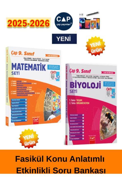 9.Sınıf Matematik-Biyoloji %100 Yeni Müfredat Fasikül Konu Anlatımlı Fasikül+Tablet Kalemi