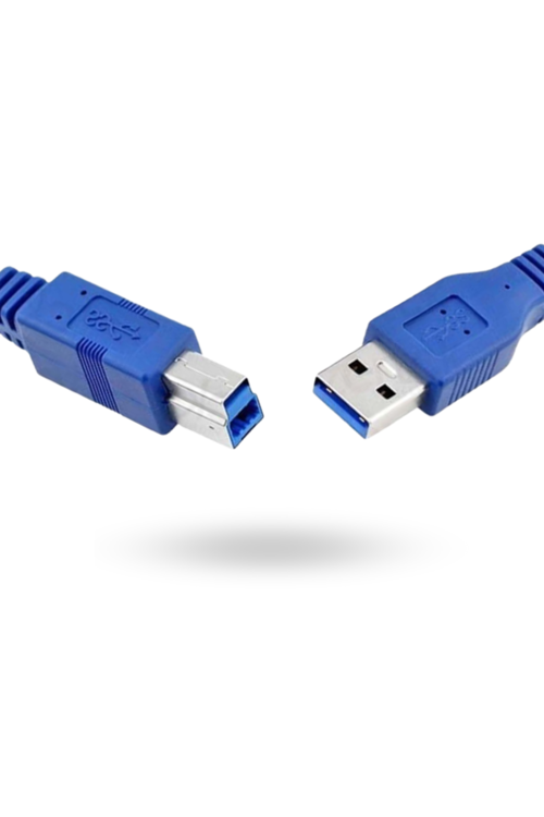 Büro Ev Ofis Cihazları için 0.5MT Usb3.0 Yazıcı Kablosu