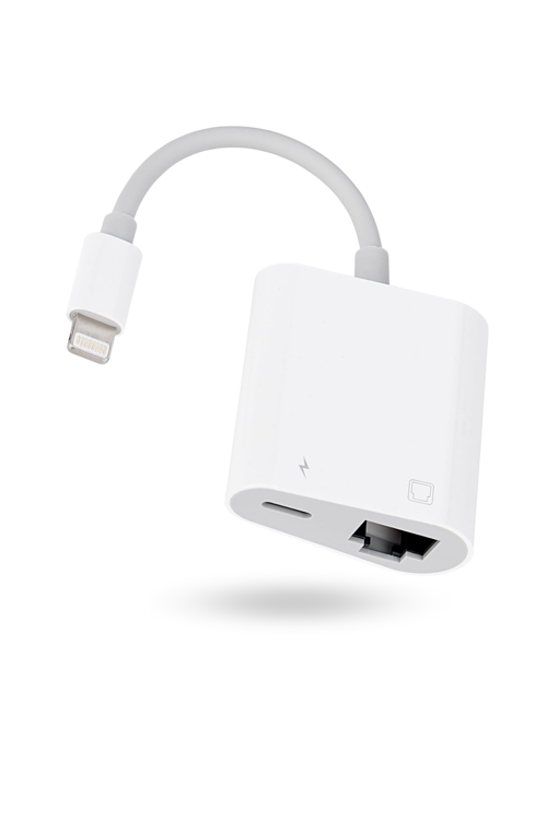 Büro Ev Ofis Cihazları için RJ45 Lightning Tekli Ethernet