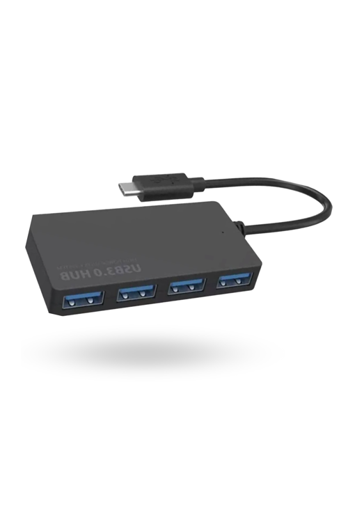 Büro Ev Ofis Cihazları için Siyah UsbC-Usb3.0 Çevirici