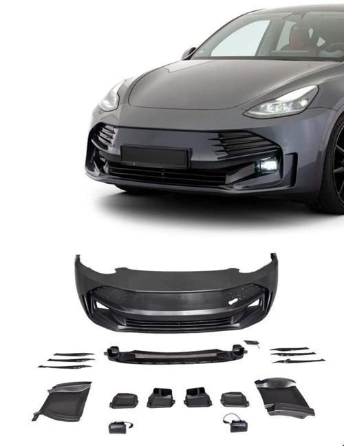 Tesla Model Y Ön Tampon Seti (Str Model) 2021 Sonrası Uyumlu