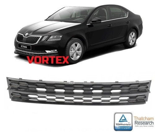 Skoda Octavia Ön Tampon Orta Izgara 2017 Sonrası Uyumlu