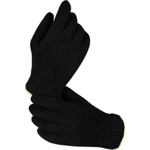 Siyah Akrilik Bayan Eldiven Siyah