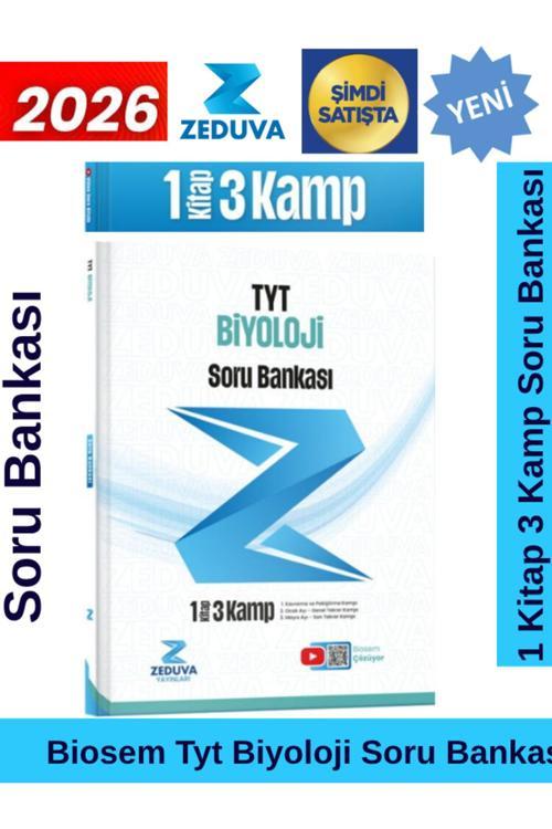Zeduva 2026 Biosem Tyt Biyoloji 1 Kitap 3 Kamp Soru Bankası
