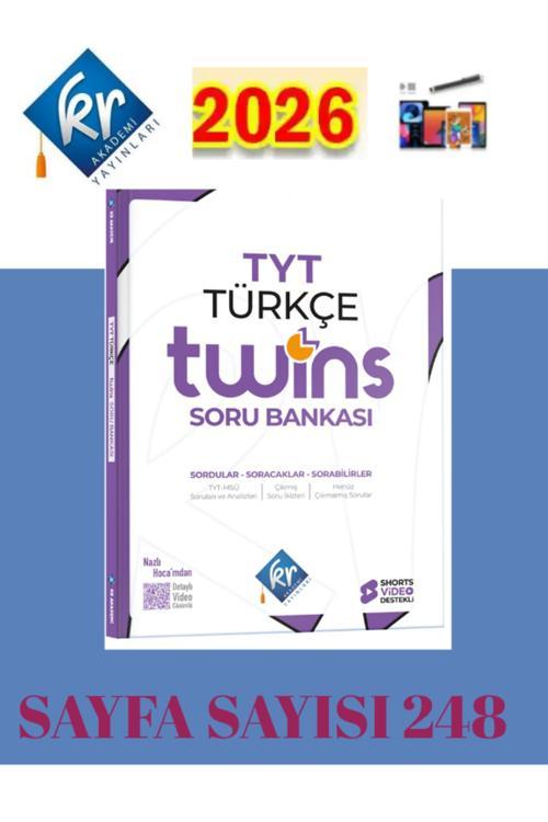 Kr Akademi 2025-2026 Müfredat Tyt Twins Türkçe Soru Bankası