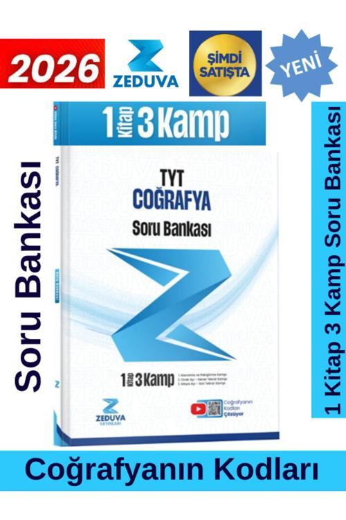 Zeduva 2026 Coğrafyanın Kodları Tyt Coğrafya 1 Kitap 3 Kamp Soru Bankası