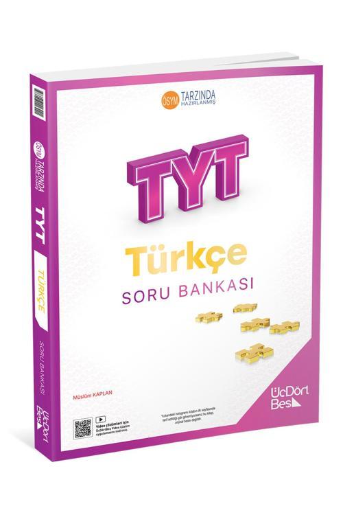 345 - Tyt Türkçe Soru Bankası - Güncel Baskı - 2026+Kronometre+Kalem