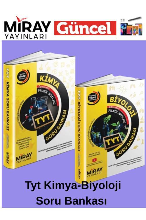 Miray Yayınları 2025 Tyt Kimya-Biyoloji Konu Özetli Soru Bankası+Tablet Kalem
