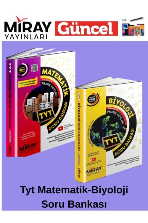 Miray Yayınları 2025 Tyt Matematik-Biyoloji Konu Özetli Soru Bankası+Tablet Kalem