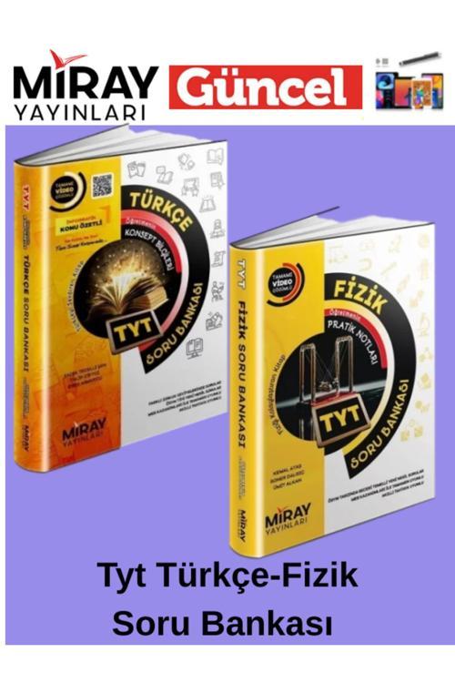Miray Yayınları 2025 Tyt Türkçe-Fizik Konu Özetli Soru Bankası+Tablet Kalem