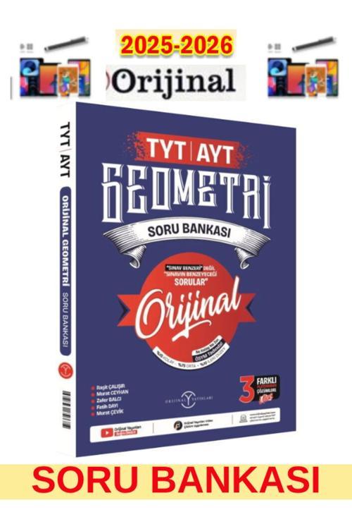 Orijinal Yayınları Tyt Ayt Geometri Soru Bankası+Android Kalem