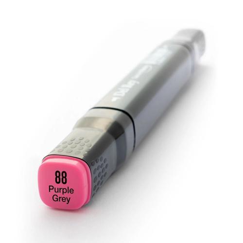 Çift Uçlu Çizim Marker Kalemi 88 Purple Gray
